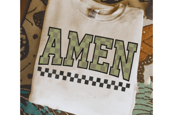 Amen SVG: A Trendy Christian Embroidery Design