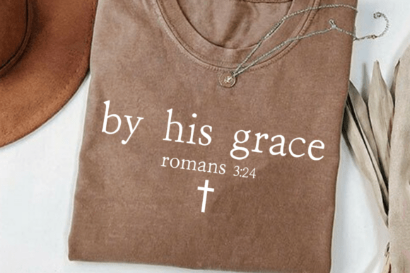 By His Grace Svg: A Versatile Christian Graphics Set