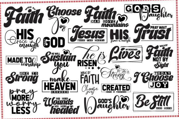 Christian Bible Verse SVG for T-Shirt Designs & Graphics