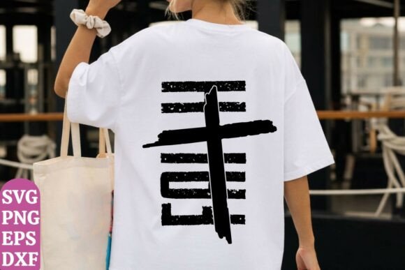 Faith SVG & Cross Graphics for T-Shirt Designs