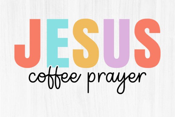 Jesus Coffee Prayer T-shirt: A Versatile Graphic for Branding
