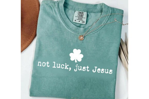 Not Luck, Just Jesus Svg: A Versatile T-Shirt Design for Publishers