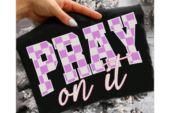 Pray Trendy Christian SVG: Perfect for T-Shirt Designs & Graphics