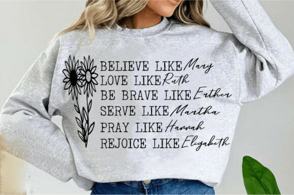 Women of the Bible Svg,Christian Png for T-Shirt Designs